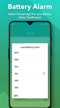 Descargar Battery Alarm Herramientas para Android captura de pantalla 4