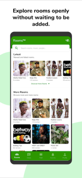 Descargar Rooms Social para Android captura de pantalla 5