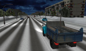 Descargar Traffic Hard Truck Simulator Raza para Android captura de pantalla 5