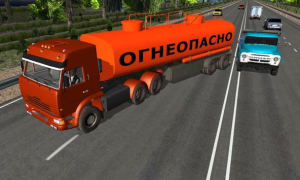 Descargar Traffic Hard Truck Simulator Raza para Android captura de pantalla 7