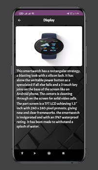 Descargar D18 Smart Watch guide Herramientas para Android captura de pantalla 3