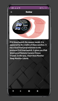 Descargar D18 Smart Watch guide Herramientas para Android captura de pantalla 4