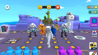 Descargar Melon vs People Playground 3D Juegos de acción para Android captura de pantalla 2