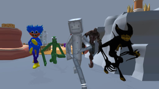 Descargar Melon vs People Playground 3D Juegos de acción para Android captura de pantalla 4