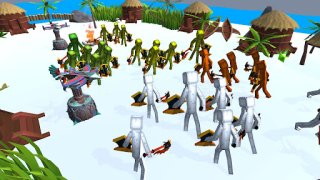 Descargar Melon vs People Playground 3D Juegos de acción para Android captura de pantalla 5