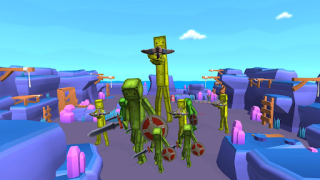 Descargar Melon vs People Playground 3D Juegos de acción para Android captura de pantalla 7