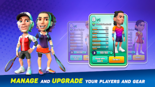 Descargar Mini Tennis Juegos de deporte para Android captura de pantalla 3