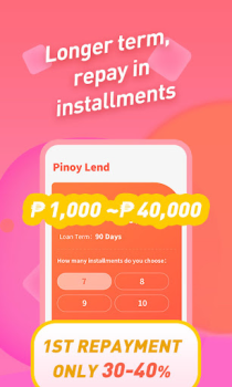 Descargar PinoyLend-Insta Peso Cash Loan Finanzas para Android captura de pantalla 2