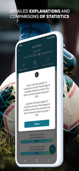 Descargar Goal Filter - Football Stats Deporte para Android captura de pantalla 5