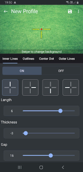 Descargar Custom Crosshair Trabajo para Android captura de pantalla 2