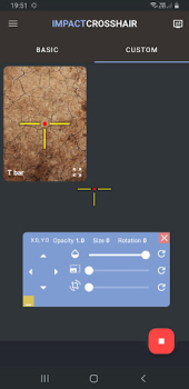 Descargar Custom Crosshair Trabajo para Android captura de pantalla 5
