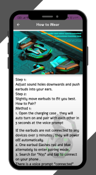 Descargar N35 Tws Wireless Guide Herramientas para Android captura de pantalla 2