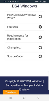 Descargar Ds4 Windows Herramientas para Android captura de pantalla 4