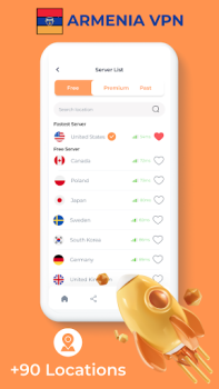 Descargar Armenia VPN - Private Proxy Herramientas para Android captura de pantalla 3