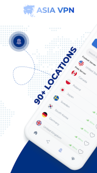 Descargar Asia VPN - Get Asia IP Herramientas para Android captura de pantalla 3