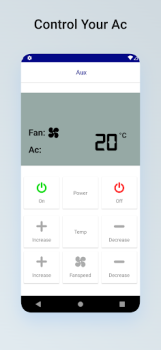 Descargar Remote For Aux AC Herramientas para Android captura de pantalla 2