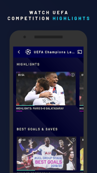 Descargar UEFA.tv Deporte para Android captura de pantalla 4