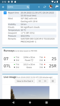 Descargar Aviation Weather Clima para Android captura de pantalla 2