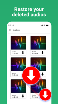 Descargar recuperación de audio borrado Herramientas para Android captura de pantalla 3