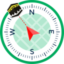 Descargar  Qibla Brújula: qibla dirección