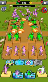 Descargar Merge Defense: Banban Fusion Arcada para Android captura de pantalla 2
