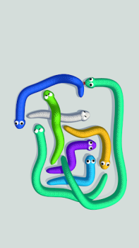Descargar Tangled Snakes Rompecabezas para Android captura de pantalla 2