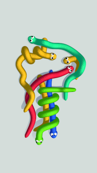 Descargar Tangled Snakes Rompecabezas para Android captura de pantalla 7