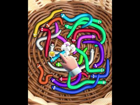 Descargar Tangled Snakes Rompecabezas para Android captura de pantalla 8