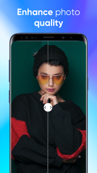 Descargar Perfect Pix: AI Photo Enhancer Editores y reproductores de video para Android captura de pantalla 2
