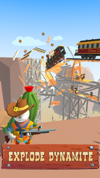 Descargar Cowboy Sniper: Oeste armas Arcada para Android captura de pantalla 3