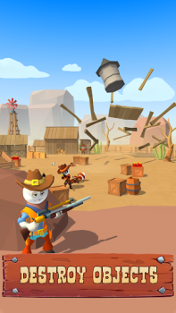 Descargar Cowboy Sniper: Oeste armas Arcada para Android captura de pantalla 5