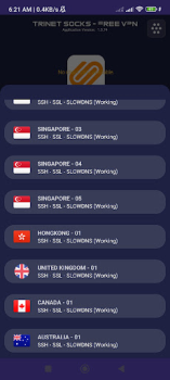 Descargar Trinet Socks VPN Herramientas para Android captura de pantalla 2