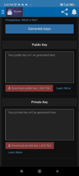 Descargar Pgp Encrypter Herramientas para Android captura de pantalla 2