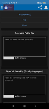 Descargar Pgp Encrypter Herramientas para Android captura de pantalla 4