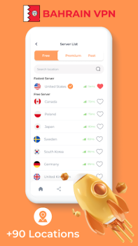 Descargar Bahrain VPN - Private Proxy Herramientas para Android captura de pantalla 3