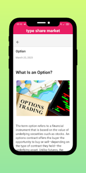 Descargar Share Market Types Educación para Android captura de pantalla 4
