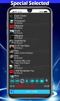 Descargar Ed Sheeran Eyes Closed Música y audio para Android captura de pantalla 5