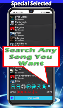 Descargar Ed Sheeran Eyes Closed Música y audio para Android captura de pantalla 6