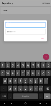 Descargar BibTex Manager Trabajo para Android captura de pantalla 6
