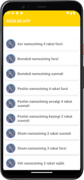 Descargar Qur'ondan Kichik Suralar Mp3 Música y audio para Android captura de pantalla 5