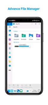 Descargar Computer win 11 launcher pro Herramientas para Android captura de pantalla 2