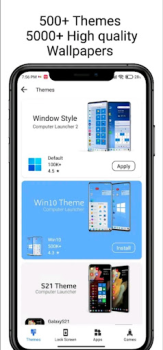 Descargar Computer win 11 launcher pro Herramientas para Android captura de pantalla 3