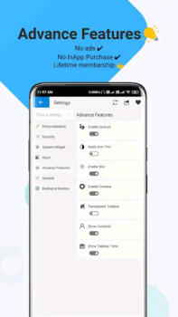 Descargar Computer win 11 launcher pro Herramientas para Android captura de pantalla 5