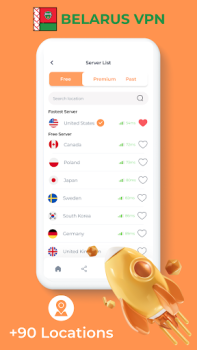 Descargar Belarus VPN - Private Proxy Herramientas para Android captura de pantalla 3