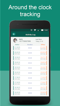 Descargar Last Seen Online Tracker Herramientas para Android captura de pantalla 3