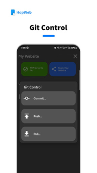 Descargar HopWeb: Edit & Run PHP/HTML Herramientas para Android captura de pantalla 3