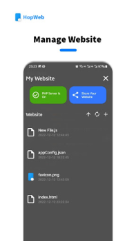 Descargar HopWeb: Edit & Run PHP/HTML Herramientas para Android captura de pantalla 5