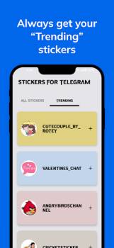 Descargar Stickers For Telegram Herramientas para Android captura de pantalla 2