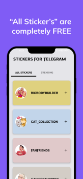 Descargar Stickers For Telegram Herramientas para Android captura de pantalla 3