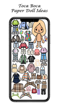 Descargar Muñeca de papel de toca boca Personalización para Android captura de pantalla 2